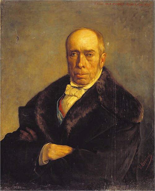 Antonio Alcalá Galiano, 1874, Vicente Esquivel