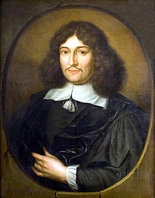 Adriaan Beeckerts van Thienen (1623-1669) Dutch jurist, 1657, Hieronymus van der Mij