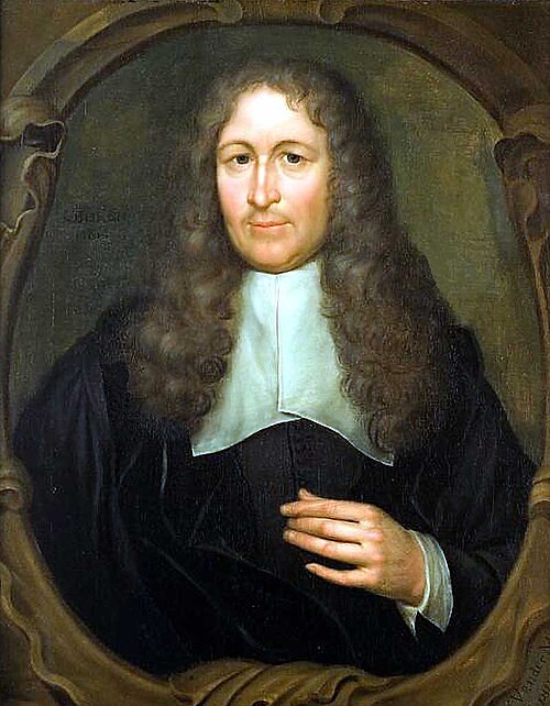 Albertus Rusius (1614-1678) Dutch jurist, 1668, Hieronymus van der Mij