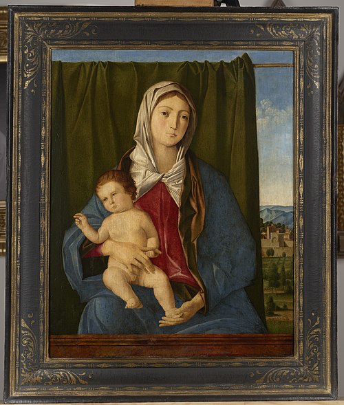 Madonna and Child Giving a Blessing, 1480, Giovanni Bellini