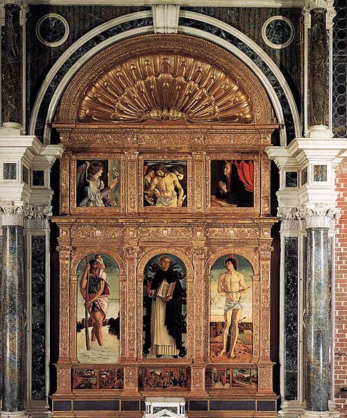 Altarpiece of St. Vincent Ferrer, 1500, Giovanni Bellini