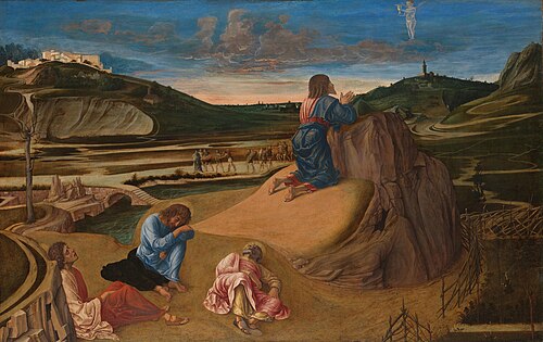 L'Agonie dans le jardin des oliviers, 1459, Giovanni Bellini