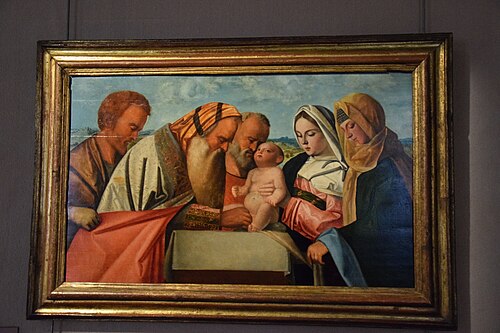 La Circoncision, 1550, Giovanni Bellini