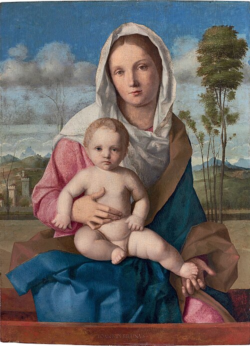 Madone Dudley, 1509, Giovanni Bellini