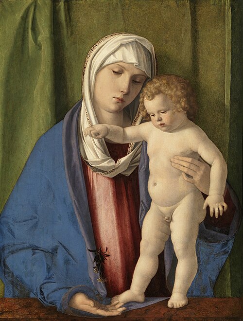 Virgin and Child, 1486, Giovanni Bellini