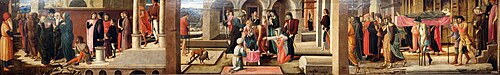 Three Stories of Drusiana and of St John the Evangelist, 1465, Giovanni Bellini