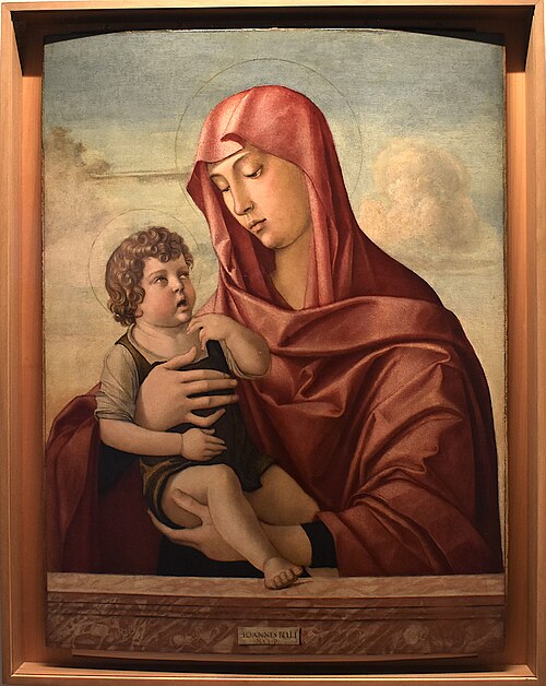 Madonna mit KInd, , Giovanni Bellini