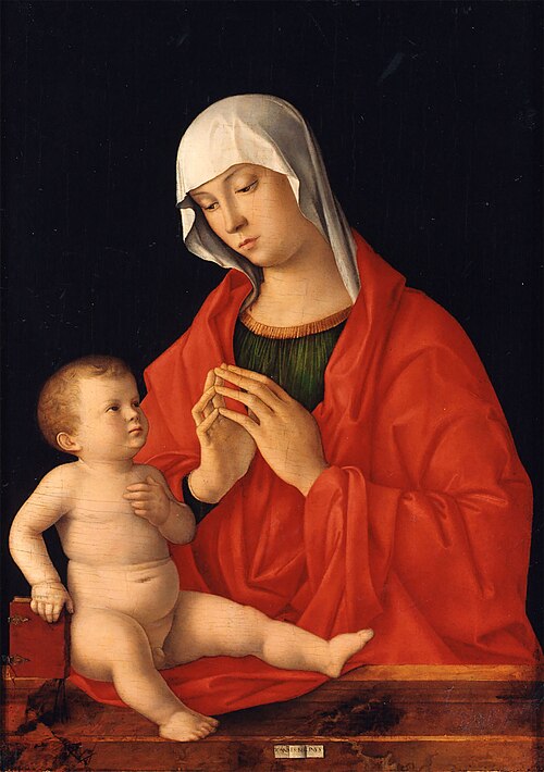 Vierge à l'Enfant, 1480, Giovanni Bellini