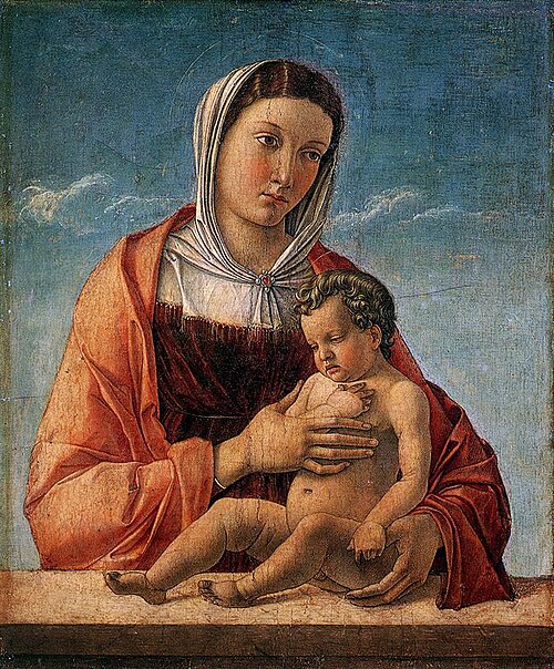 Madonna with the Child, 1470, Giovanni Bellini