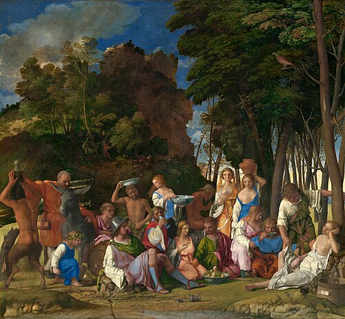 Le Festin des Dieux, 1514, Giovanni Bellini