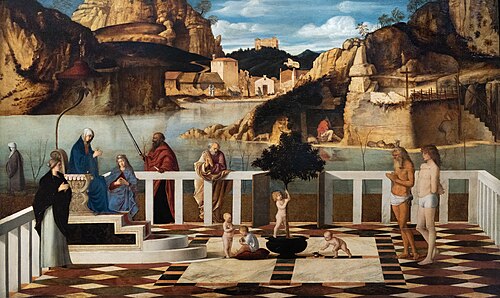 Holy Allegory, 1490, Giovanni Bellini
