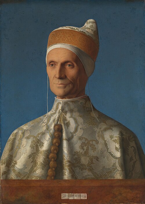 portrait du doge Leonardo Loredan, 1500, Giovanni Bellini