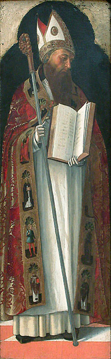 St. Augustine, 1470, Giovanni Bellini