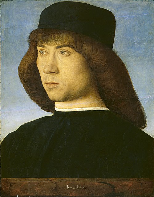 Portrait of a Young Man, 1490, Giovanni Bellini