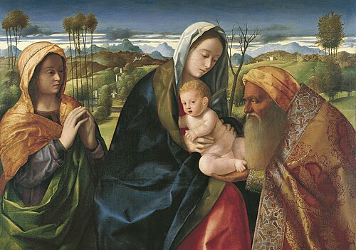 Sacred conversation, 1507, Giovanni Bellini