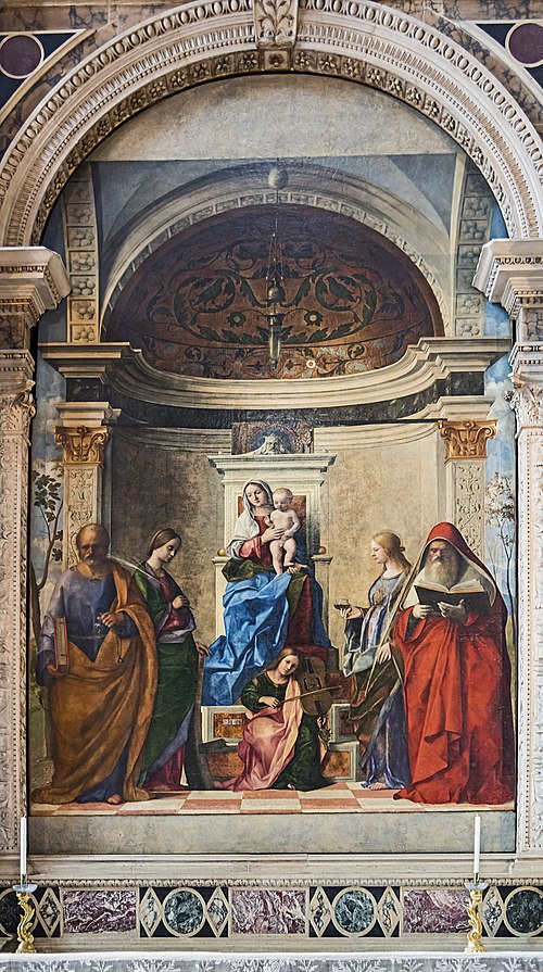 San Zaccaria Altarpiece, 1505, Giovanni Bellini