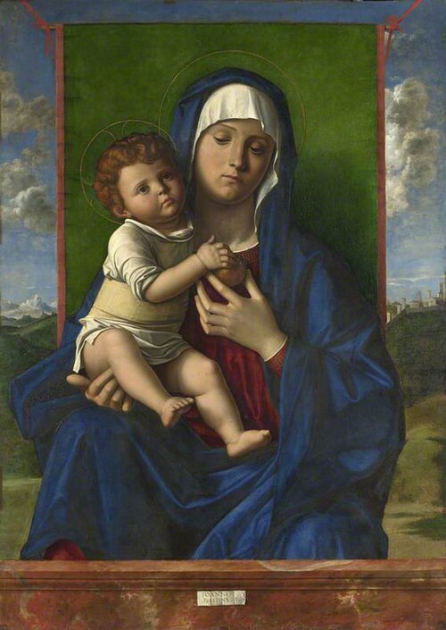 The Virgin and Child, 1485, Giovanni Bellini
