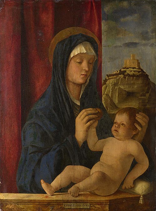 The Virgin and Child, 1490, Giovanni Bellini