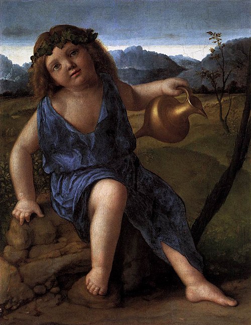 The Infant Bacchus, 1514, Giovanni Bellini