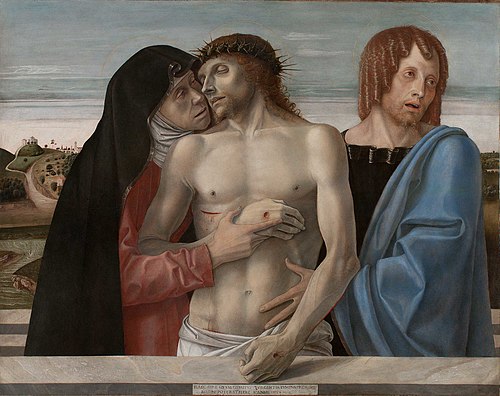 Pietà, 1460, Giovanni Bellini