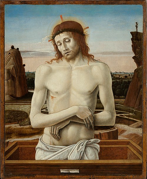 Pietà, 1455, Giovanni Bellini