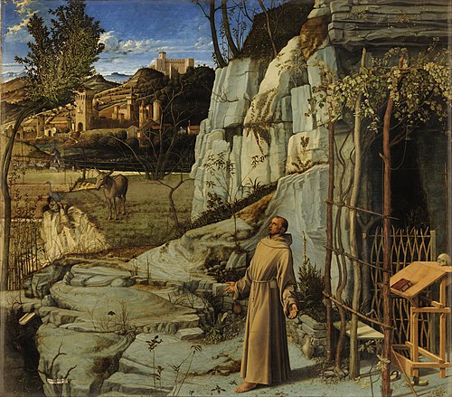 L'Extase de saint François, 1480, Giovanni Bellini