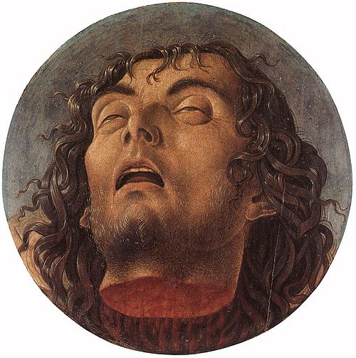 Tête de Saint-Jean Baptiste, 1465, Giovanni Bellini