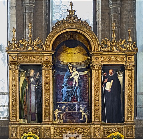 Frari Triptych, 1488, Giovanni Bellini