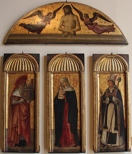 Triptych of the Madonna, 1464, Giovanni Bellini