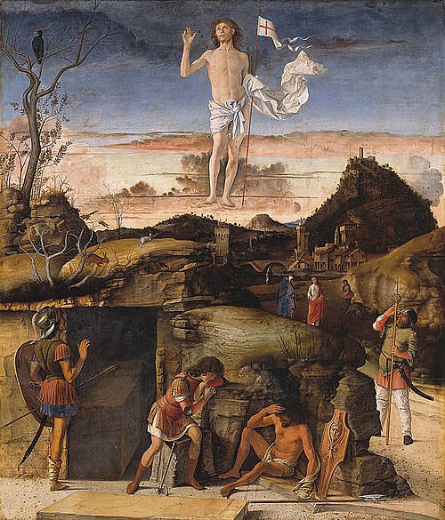 Resurrection of Christ, 1475, Giovanni Bellini