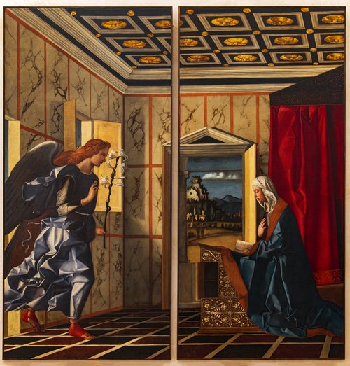 Annunciation, 1500, Giovanni Bellini