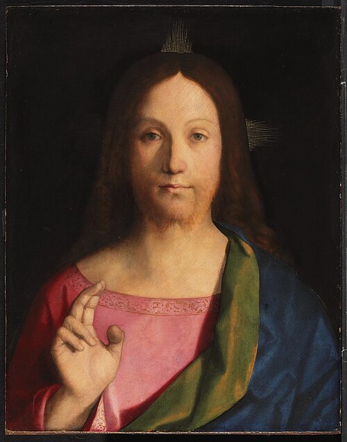 The Head of Christ, 1505, Giovanni Bellini