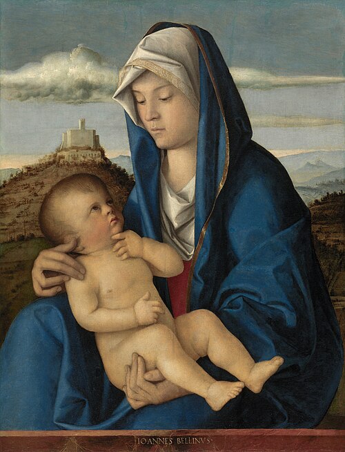 Vierge à l'Enfant, 1485, Giovanni Bellini