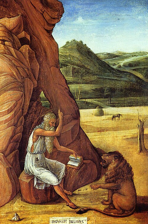 Saint Jérôme, 1450, Giovanni Bellini