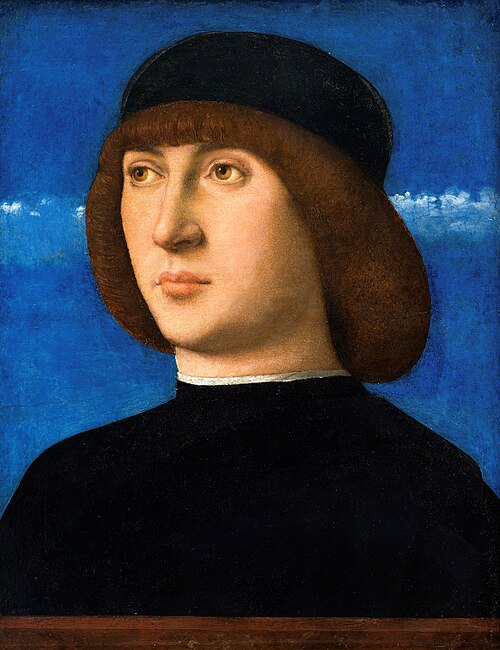 Portrait of a Young Man, 1490, Giovanni Bellini