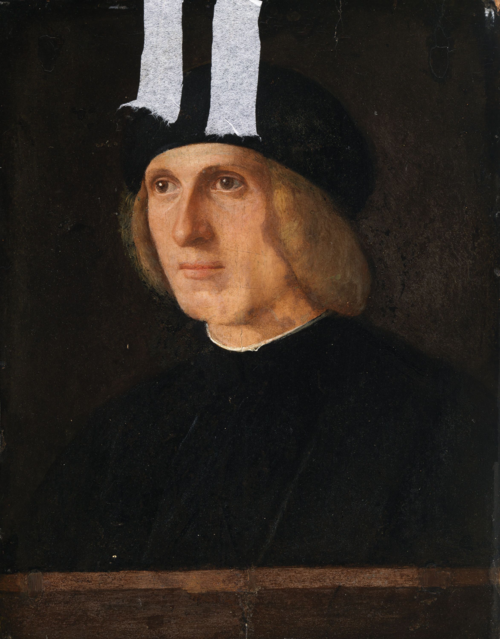 Head of a Gentleman, , Giovanni Bellini