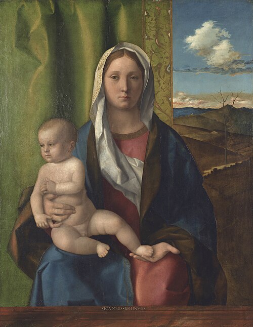 Vierge à l'Enfant, 1510, Giovanni Bellini