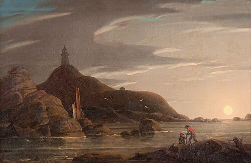 A Coastal Scene, 1827, Robert Salmon