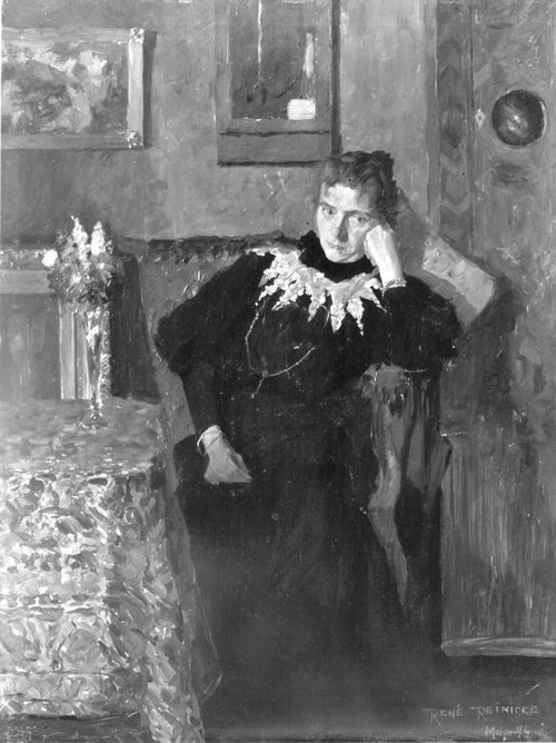 In Gedanken, 1895, René Reinicke