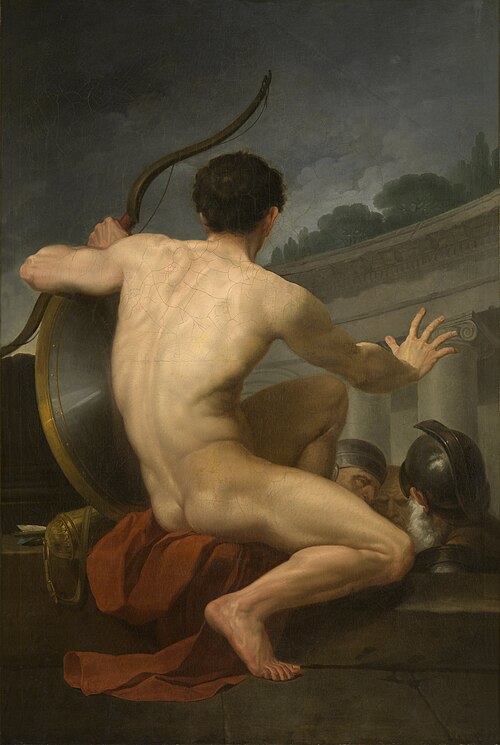 The naked warrior, 1780, Augustin van den Berghe