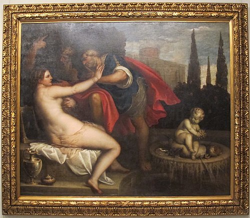 Susanna and the Elder, , Alessandro Varotari
