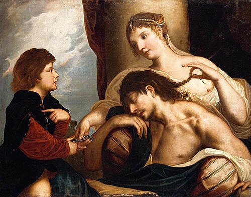 Samson et Dalila, 1650, Alessandro Varotari