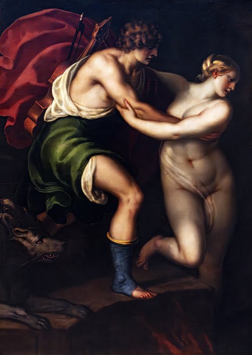 Orphée et Eurydice, 1620, Alessandro Varotari