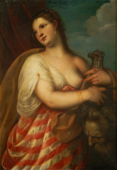 Judith avec la tête de Holopherne, 1630, Alessandro Varotari