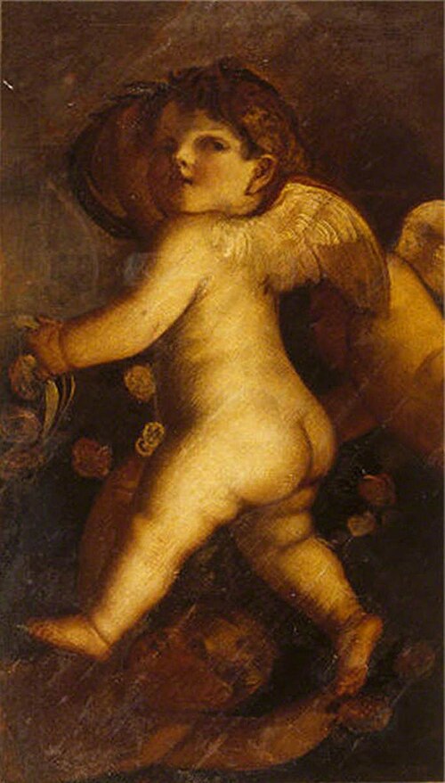 Cupid with Roses, 1624, Alessandro Varotari