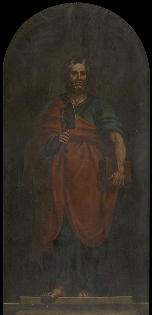 Saint Matthias apôtre, 1753, Petrus Johannes van Reysschoot
