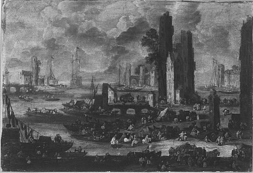 Seehafen, 1714, Frans Breydel