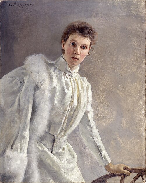 Autoportrait, 1894, Clara von Rappard