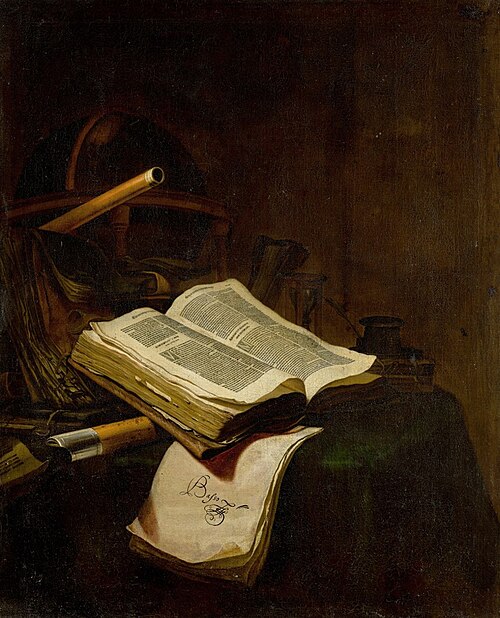 Still Life with an Open Book, , Jan Vermeulen