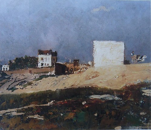 Paris. Montmartre., 1874, Ilya Repin
